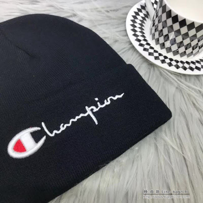 Champion 專櫃品質 2018新品簡單時尚爆款針織帽 LLWJ8065